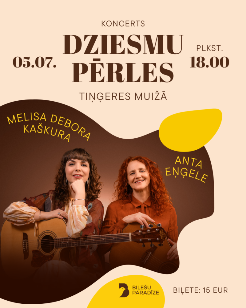 Dziesmu pērles Tiņģeres muižā