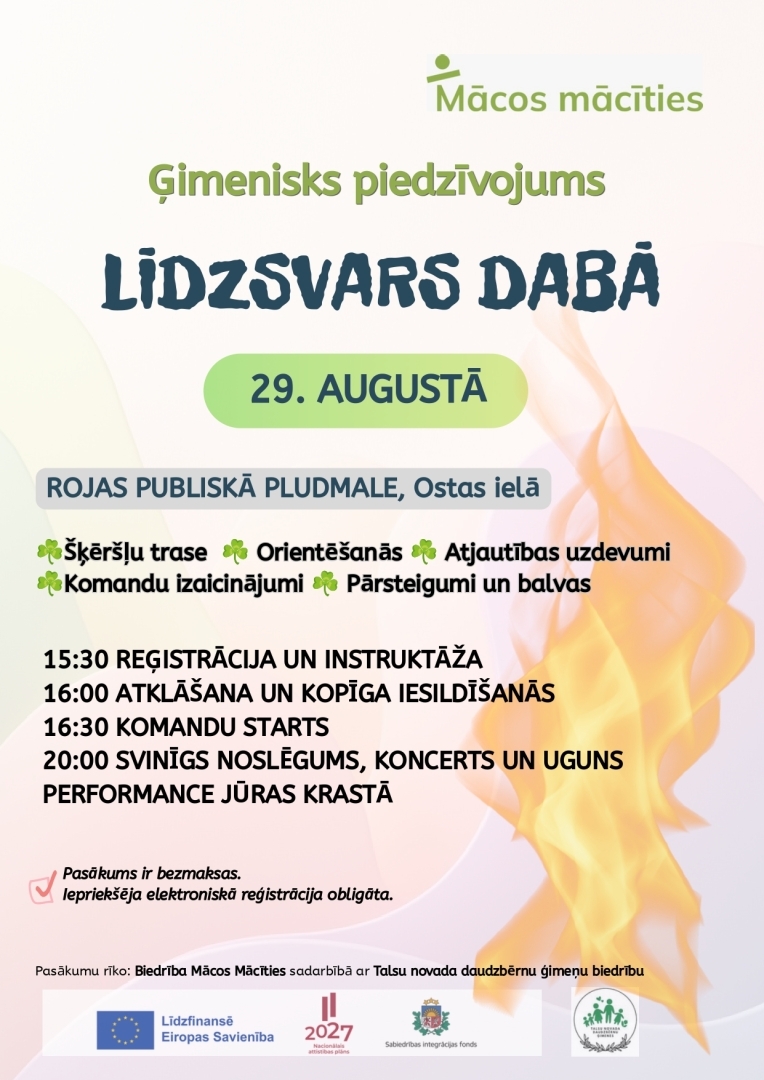 Ģimenisks piedzīvojums ''Līdzsvars dabā''