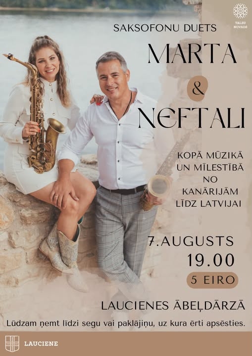 Saksofonu duets „Marta & Neftali”