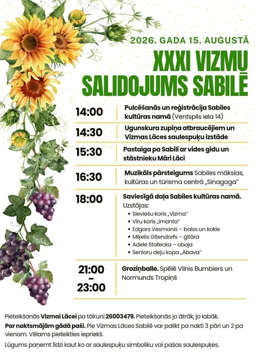 XXXI Vizmu salidojums Sabilē