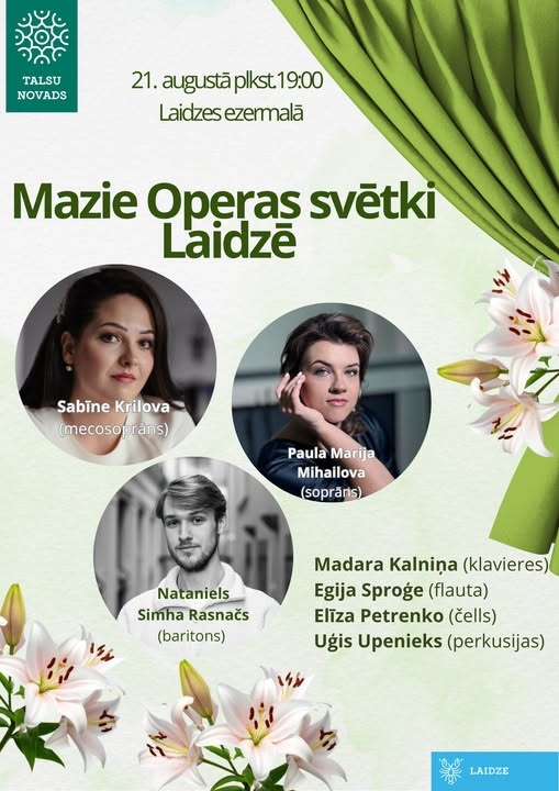 Mazie operas svētki Laidzē
