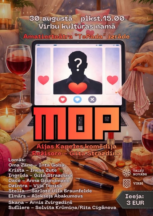 Amatierteātra „TeRada” izrāde „MOP”