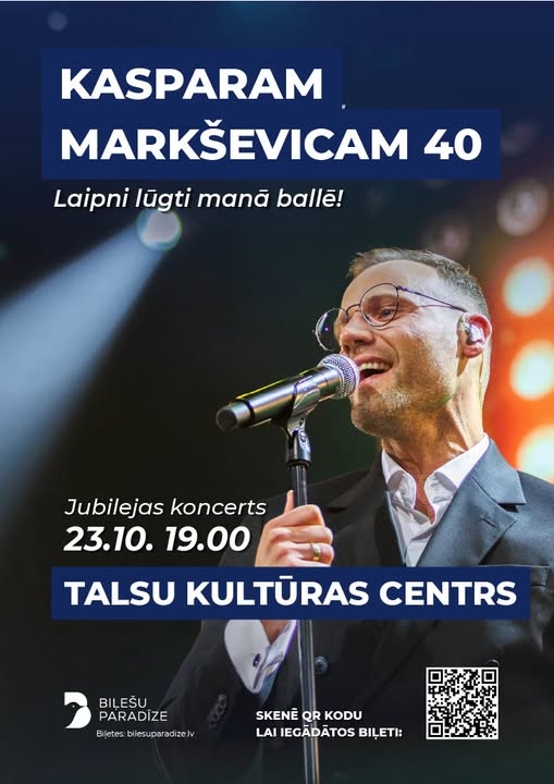 „Kasparam Markševicam 40” Laipni lūgti manā ballē!