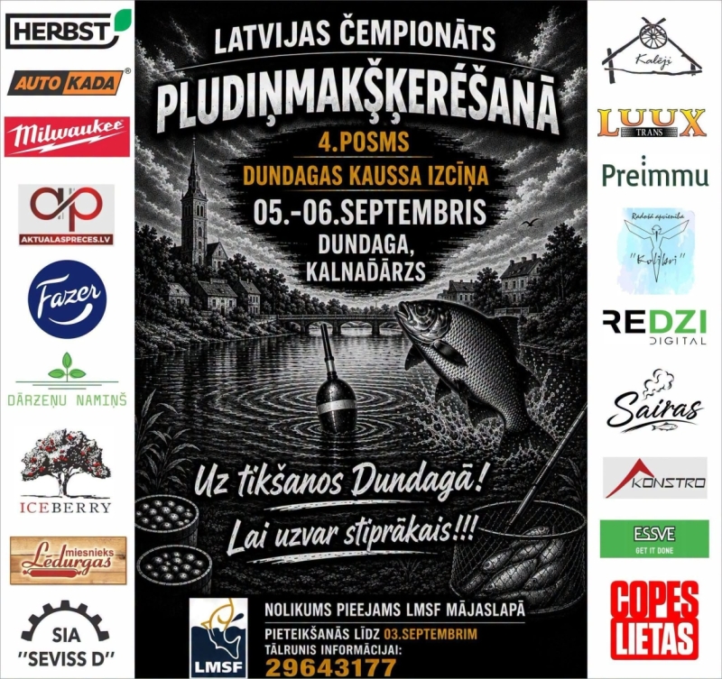 Latvijas čempionāts pludiņmakšķerēšanā
