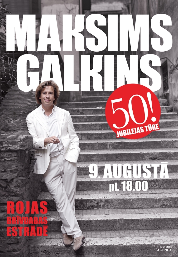 Koncerts „Maksims Galkins jubilejas tūre 50!”