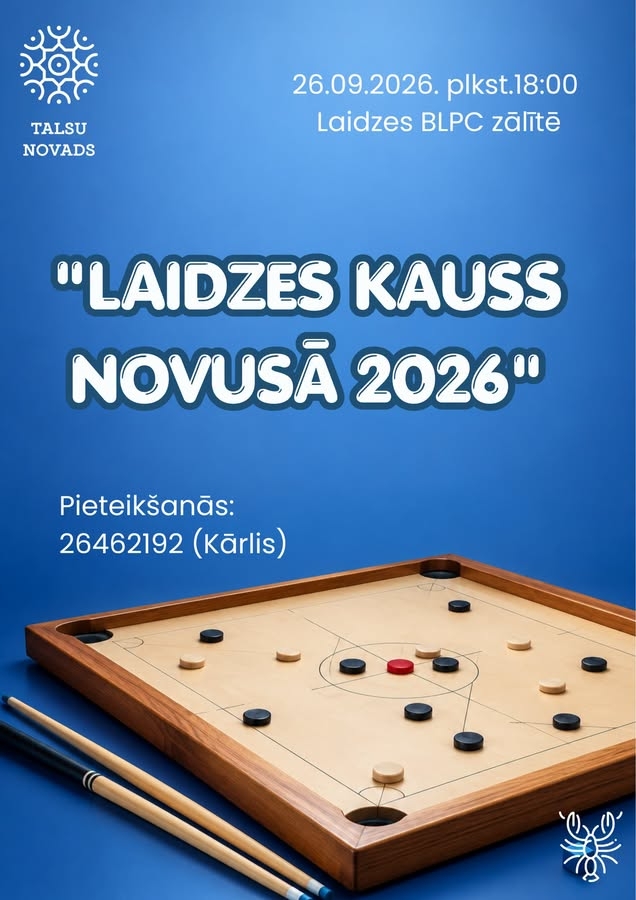 Laidzes kauss novusā 2026 1.posms