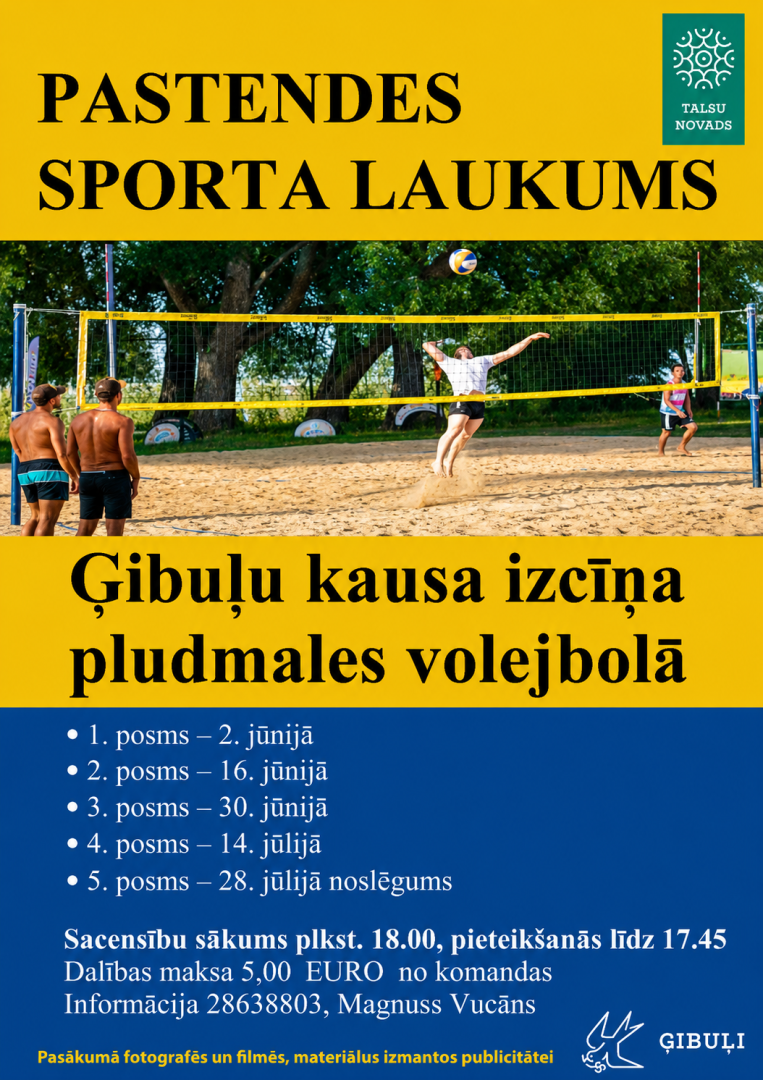 Ģibuļu kauss izcīņa pludmales volejbolā
