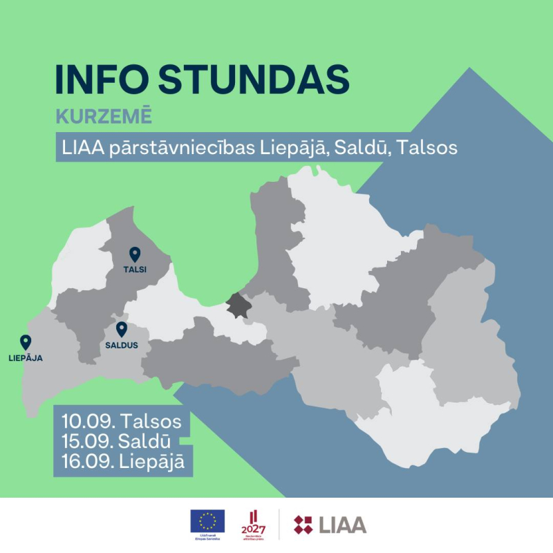 Aicina uz informatīvu semināru par Latvijas Investīciju un attīstības aģentūras atbalsta programmām