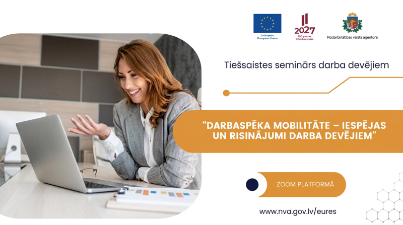 NVA aicina darba devējus uz tiešsaistes semināru par darbaspēka piesaisti