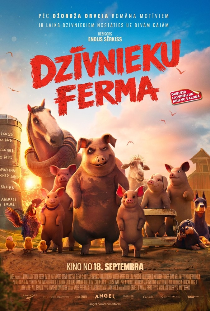 Kino seanss „Dzīvnieku ferma” 