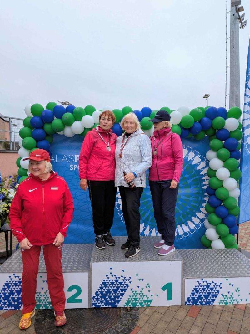 Latvijas Sporta veterānu - senioru savienības 63. sporta spēles