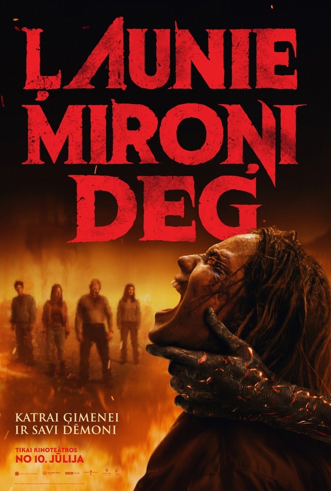 Kino seanss „Ļaunie miroņi deg” 