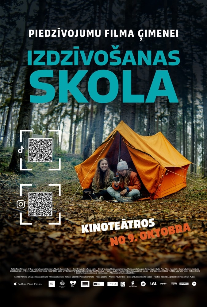 Kino seanss „Izdzīvošanas skola”