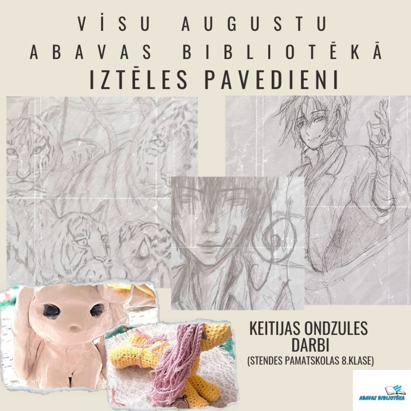 Radošā tikšanās Abavas bibliotēkā