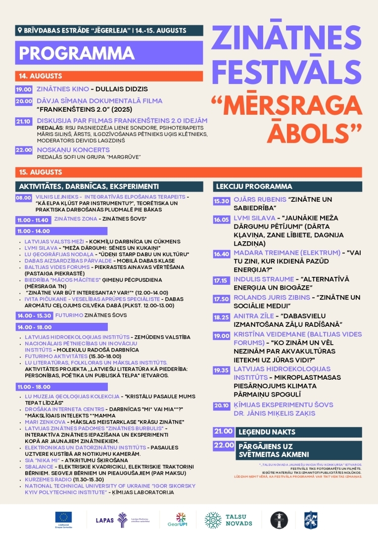 Zinātnes festivāls „Mērsraga ābols”