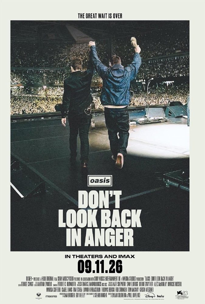 Kino seanss „Oasis: Don't look back in danger” 