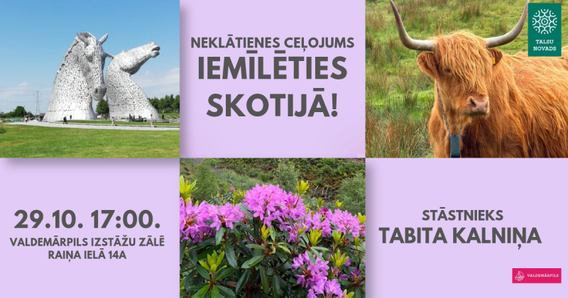 Neklātienes ceļojums ­­''Iemīlēties Skotijā!" 