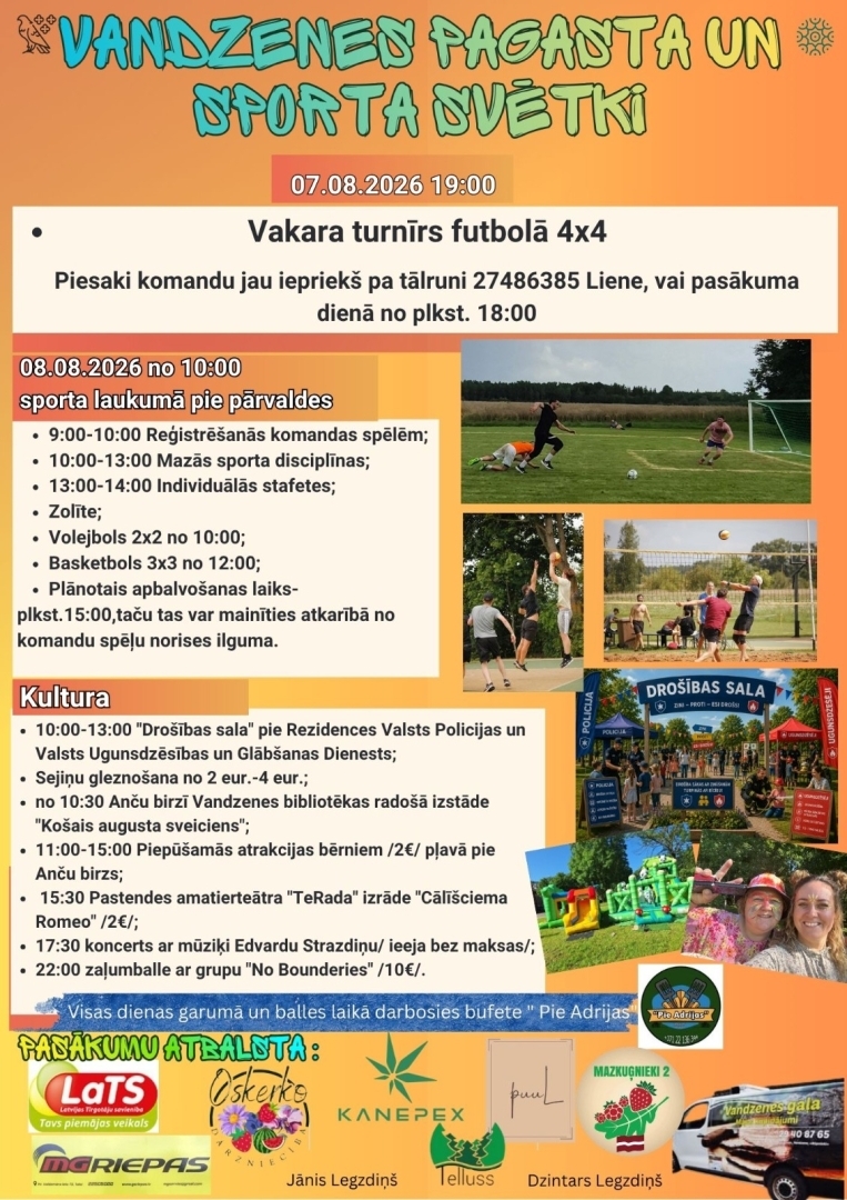 Vandzenes pagasta un sporta svētki