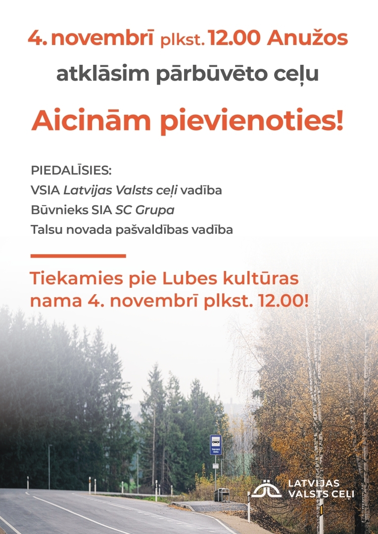 Anužos atklāj ceļu