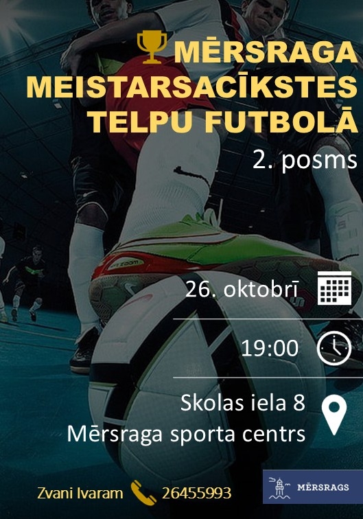 Mērsraga meistarsacīkstes telpu futbolā 2. posms