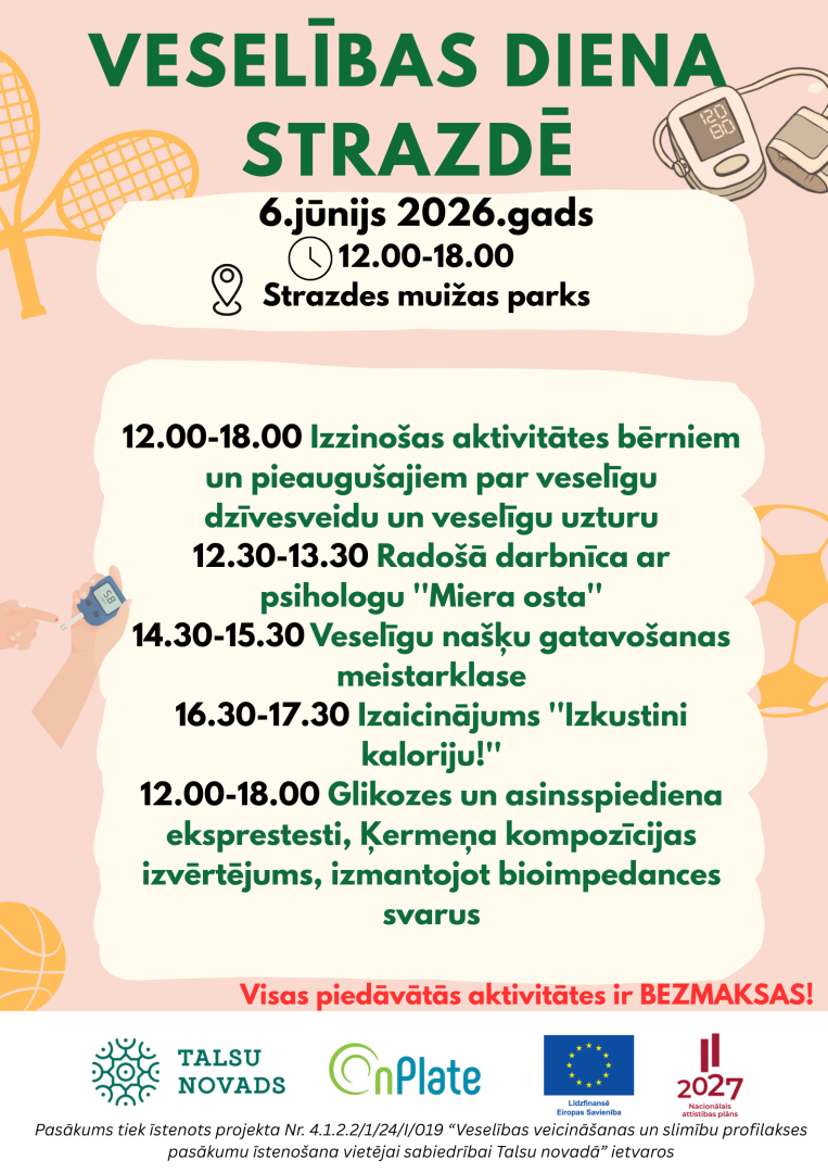 Veselības diena Strazdē