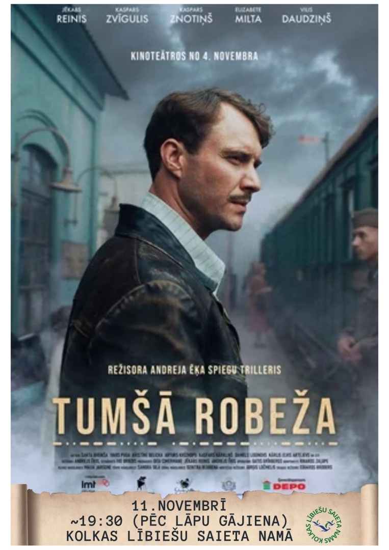 Kino seanss ''Tumšā robeža'' pēc Lāčplēšdienas lāpu gājiena
