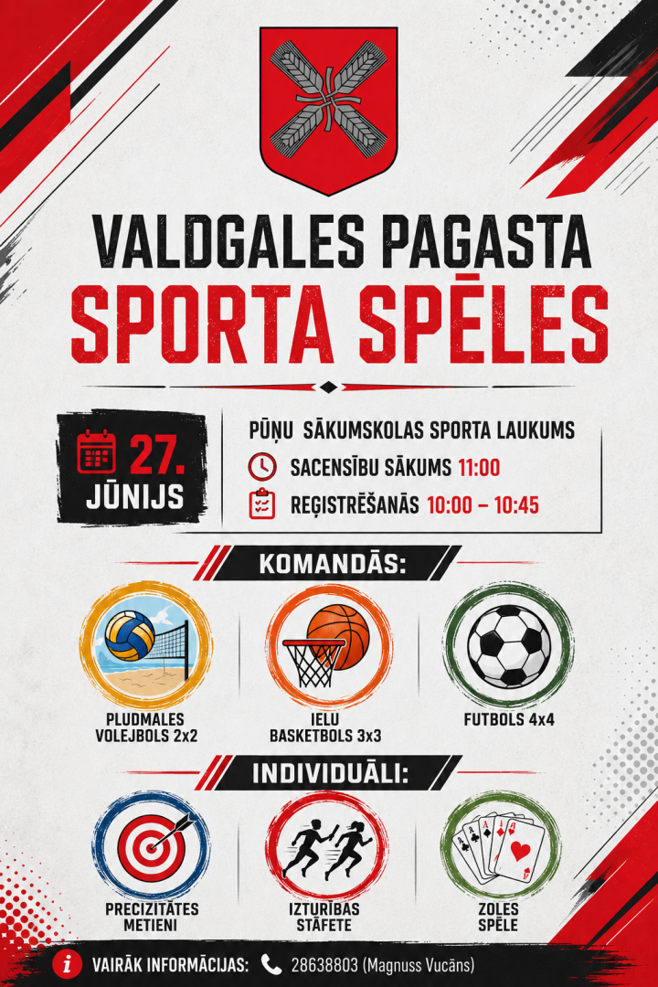 Valdgales pagasta sporta spēles