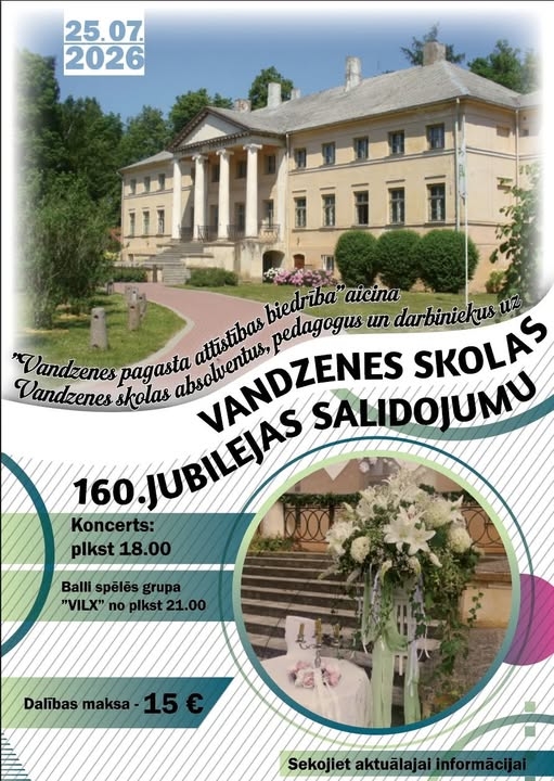 Vandzenes 160. jubilejas salidojums