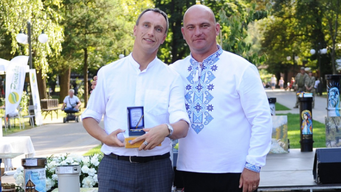 Domes priekšsēdētāja Anša Bērziņa vīzīte Čortkivā, Ukrainā