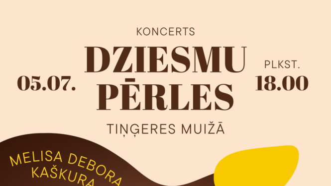 Dziesmu pērles Tiņģeres muižā