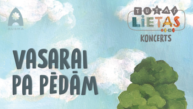 Tutas lietas koncerts bērniem „Vasarai pa pēdām”