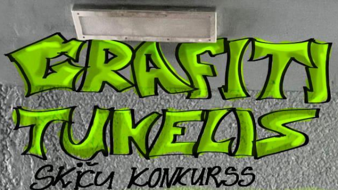 Grafiti skiču konkurss „Grafiti tunelis”