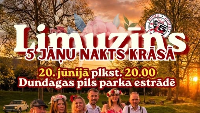 Limuzīns 5 Jāņu nakts krāsā