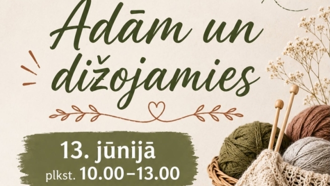 Adām un dižojamies