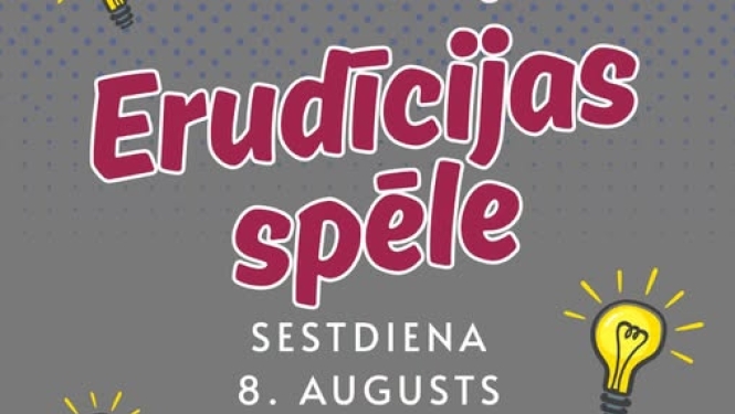 Erudīcijas spēle Laucienes kultūras namā