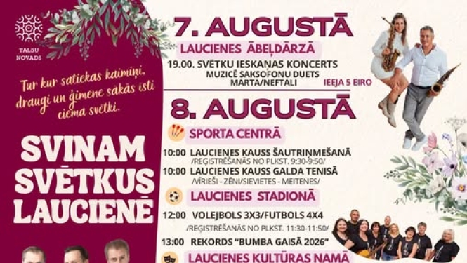 Laucienes pagasta svētki