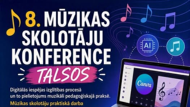 8. Mūzikas skolotāju konference Talsos