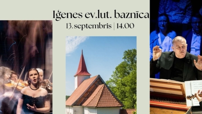 Iģenes evanģēliski luterāniskā baznīcas Baroka mūzikas koncerts
