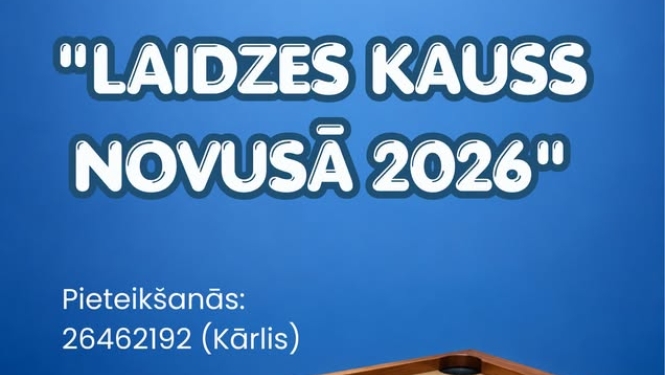 Laidzes kauss novusā 2026 1.posms