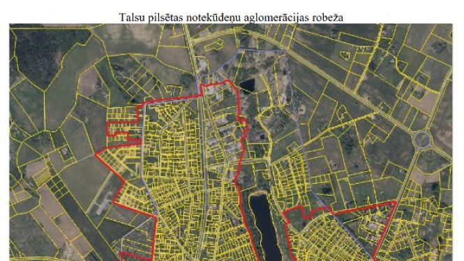 Talsu notekūdeņu aglomerācijas shēma