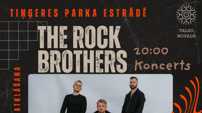 The Rock Brothers koncerta afiša