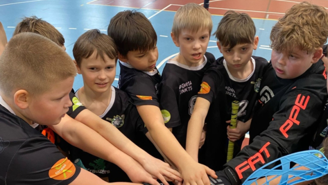 U11 florbolisti