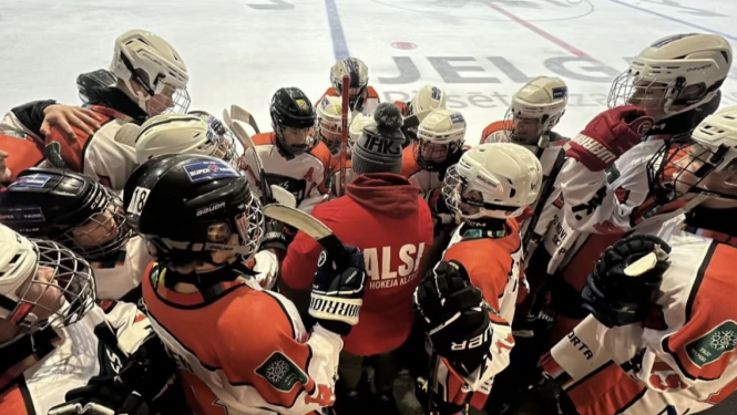 U14 hokeja spēle