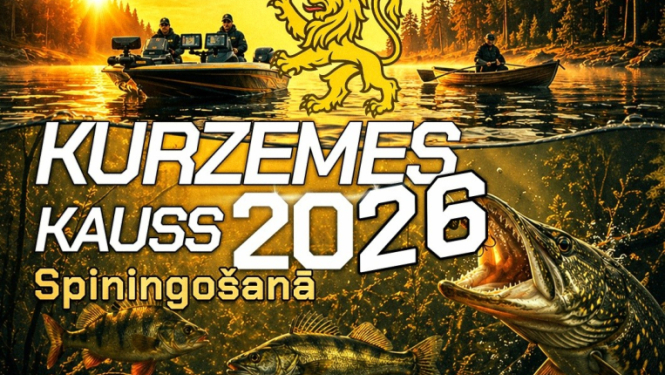 Kurzemes kauss spiningošanā 2026