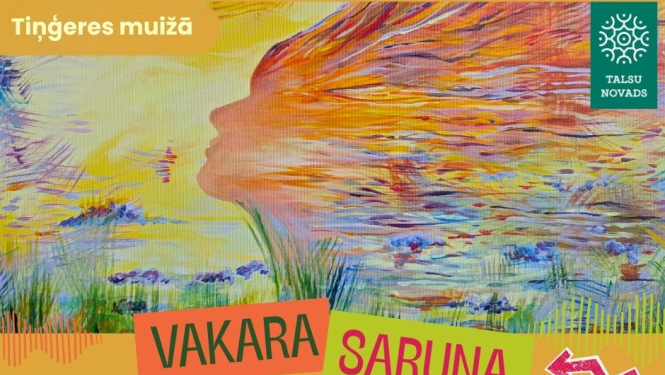Vakara sarunas par dabas un meža terapiju afiša
