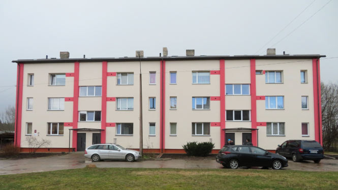 Ēka Bētiņu ielā 4, Talsos pēc renovācijas