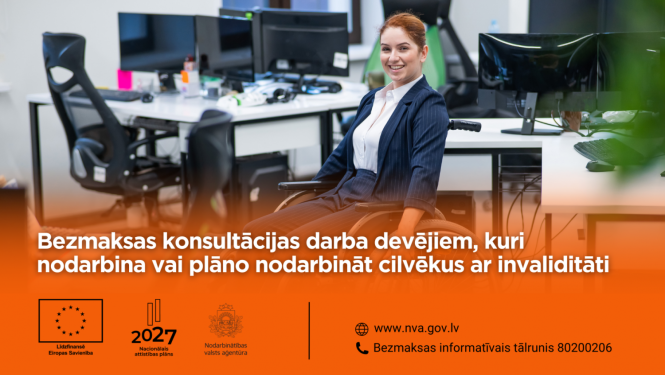 Konsultācija darba devējiem par personu ar invaliditāti nodarbināšanu