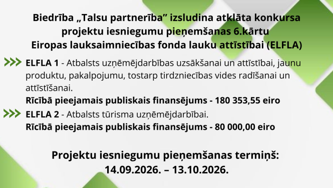 Biedrības "Talsu partnerība"