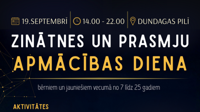 Zinātnes un prasmju apmācības diena Dundagā