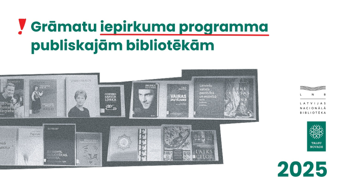 grāmatu iepirkums